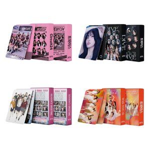 4Pcak/220Pcs Twice Photocards Lomo Cards Set Kpop Twice Album Photo Cards